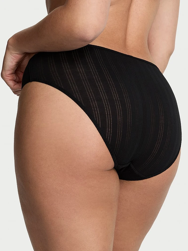 Stretch Cotton Rib Bikini Panty