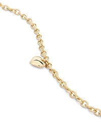 Puffed Heart Pendant Necklace