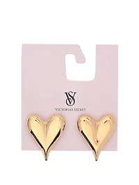Puffed Heart Earrings
