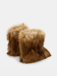 Beastie Faux-Fur Bootie