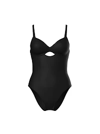 Twist Push-Up One-Piece Swimsuit