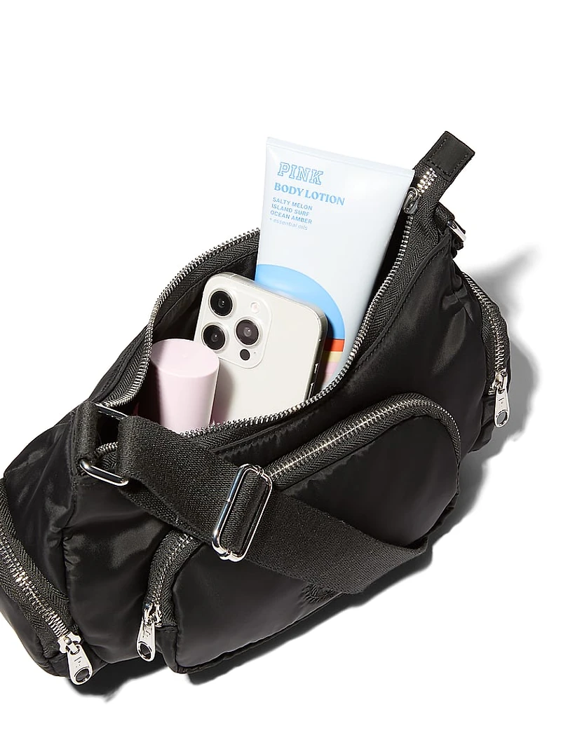 PINK Pocket Shoulder Bag