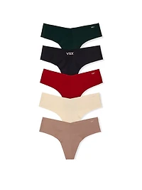 7-Pack No-Show Thong Panties