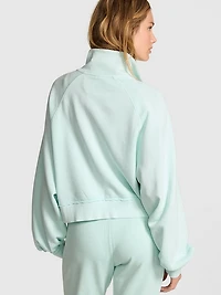 Campus Terry™ Mock-Neck Full-Zip Sweatshirt