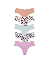 7-Pack No-Show Thong Panties