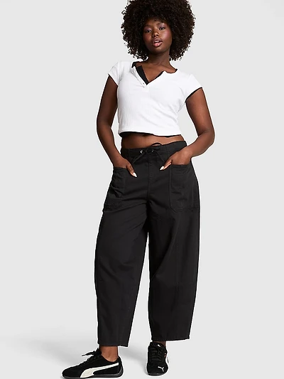 Take It Easy Pull-On Barrel Pants