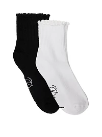 2-Pack Crew Socks