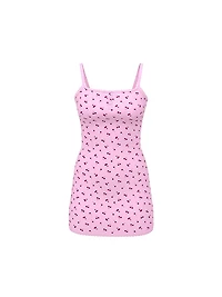 Pointelle Slip Dress