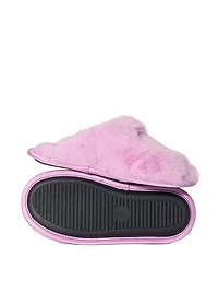 Luxe Plush Closed-Toe Slippers