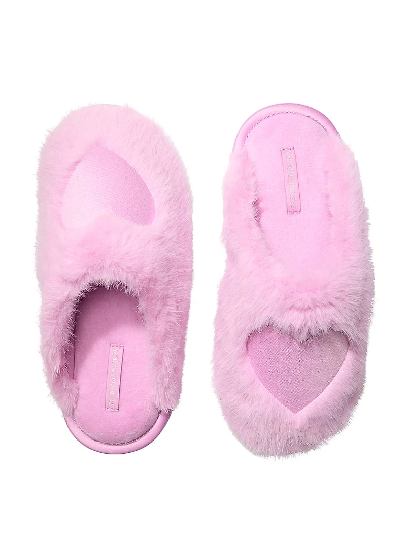 Luxe Plush Closed-Toe Slippers