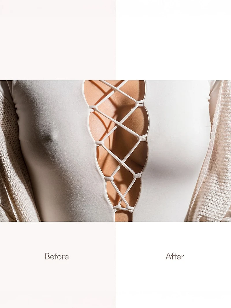 Reusable No-Show Adhesive Nipple Covers