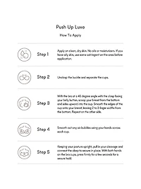 Reusable Push-Up Adhesive Bra