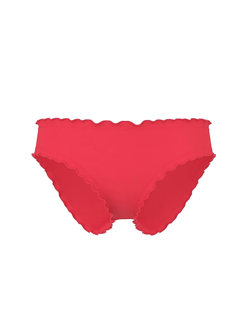 Essential Ruched Cheeky Bikini Bottom