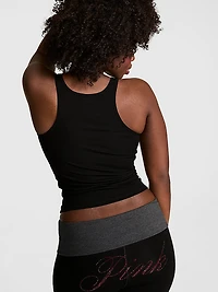 Relaxed Rib Boyfriend Tank Top