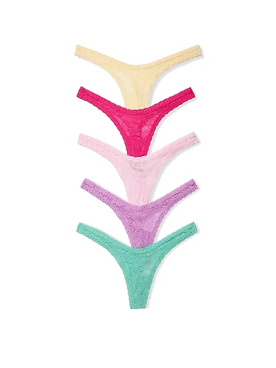 5-Pack PINK Wink™ Micro Thong Panties