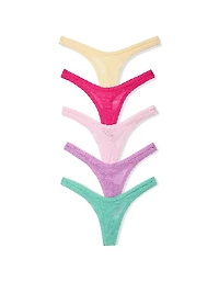 5-Pack PINK Wink™ Micro Thong Panties