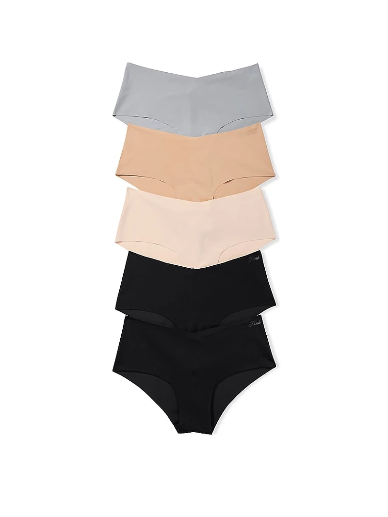 5-Pack No-Show Cheeky Panties
