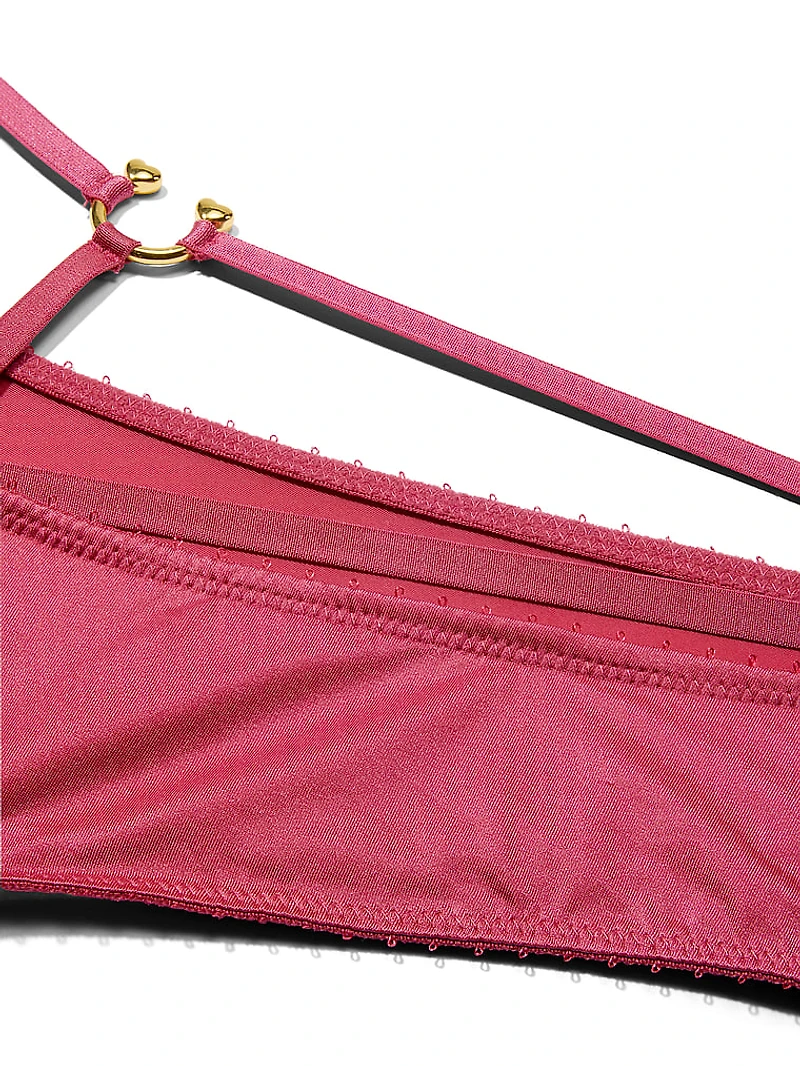 Strappy-Back High-Leg Cheeky Panty