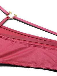 Strappy-Back High-Leg Cheeky Panty