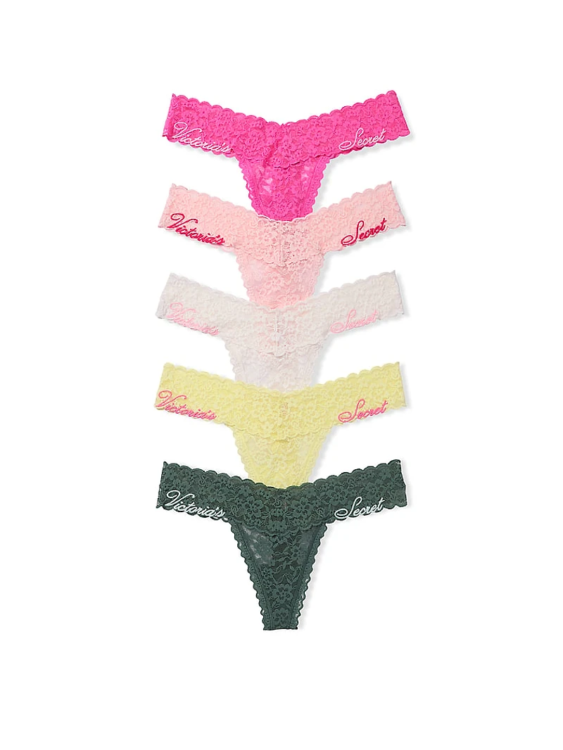 5-Pack Lacie Thong Panties