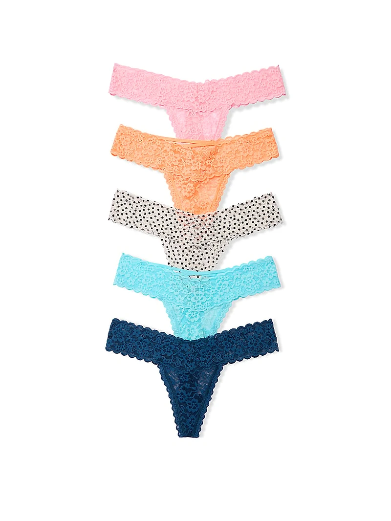 5-Pack Lacie Thong Panties