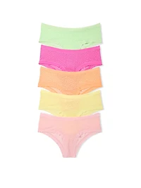 5-Pack No-Show Butterfly Lace Cheeky Panties