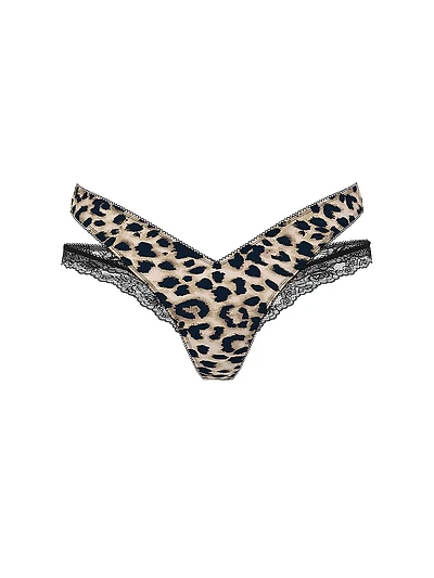 Icon by Victoria's Secret Lace Adjustable Thong Panty