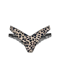 Icon by Victoria's Secret Lace Adjustable Thong Panty