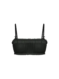 Heart Chiffon Unlined Bralette