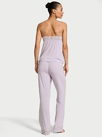 SoSoft™ Modal Lace-Trim Cami & Pants Set
