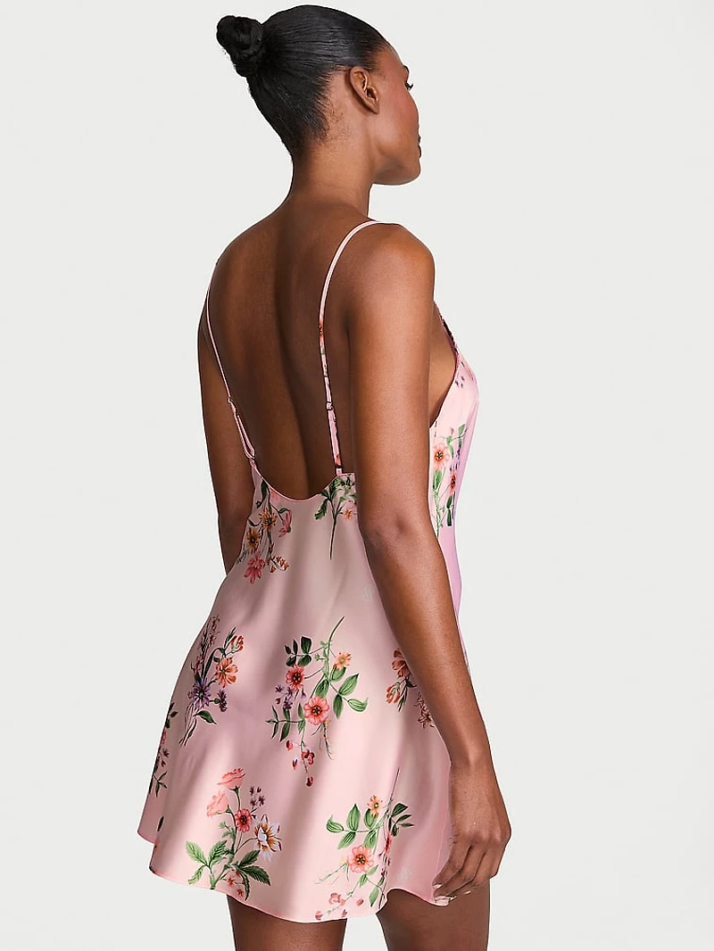 Signature Satin Slip Dress