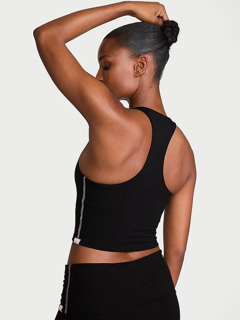 Cotton Racerback Tank Top
