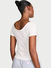 VS Iconic Rib Scoop Tee