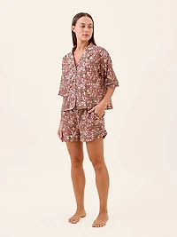 Carly Floral Cotton PJ Set