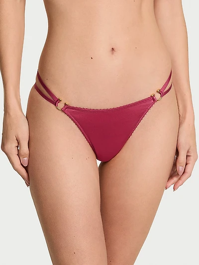 Icon by Victoria's Secret Lace Adjustable Thong Panty