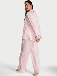 Signature Satin Long Pajama Set
