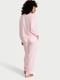 100% Cotton Shine Long Pajama Set
