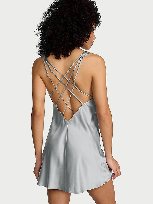 tie detail satin dress h&m Buy H&M Tie-Detail Satin Dress - Dresses for Women 24520520