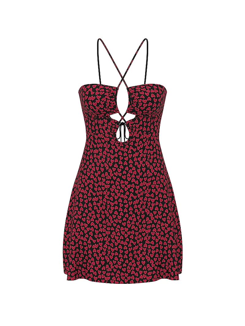 Beachwear Convertible Mini Dress