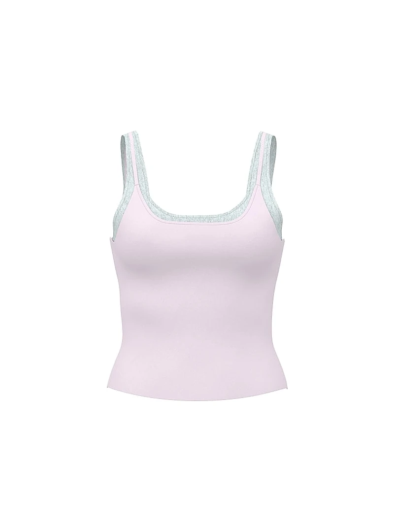 All-Day Cotton™ Double Up Tank