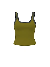 All-Day Cotton Double Up Tank