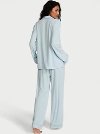 SoSoft Modal™ Ribbed Long Pajama Set