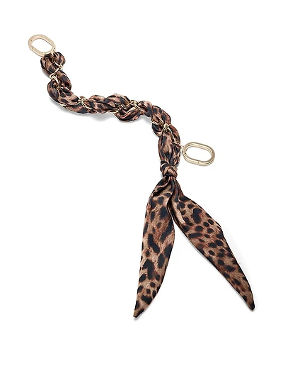 Layered Chain Bag Charm
