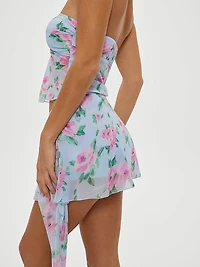 Maribel Chiffon Mini Skirt