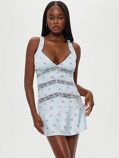 Sedona Satin Mini Dress