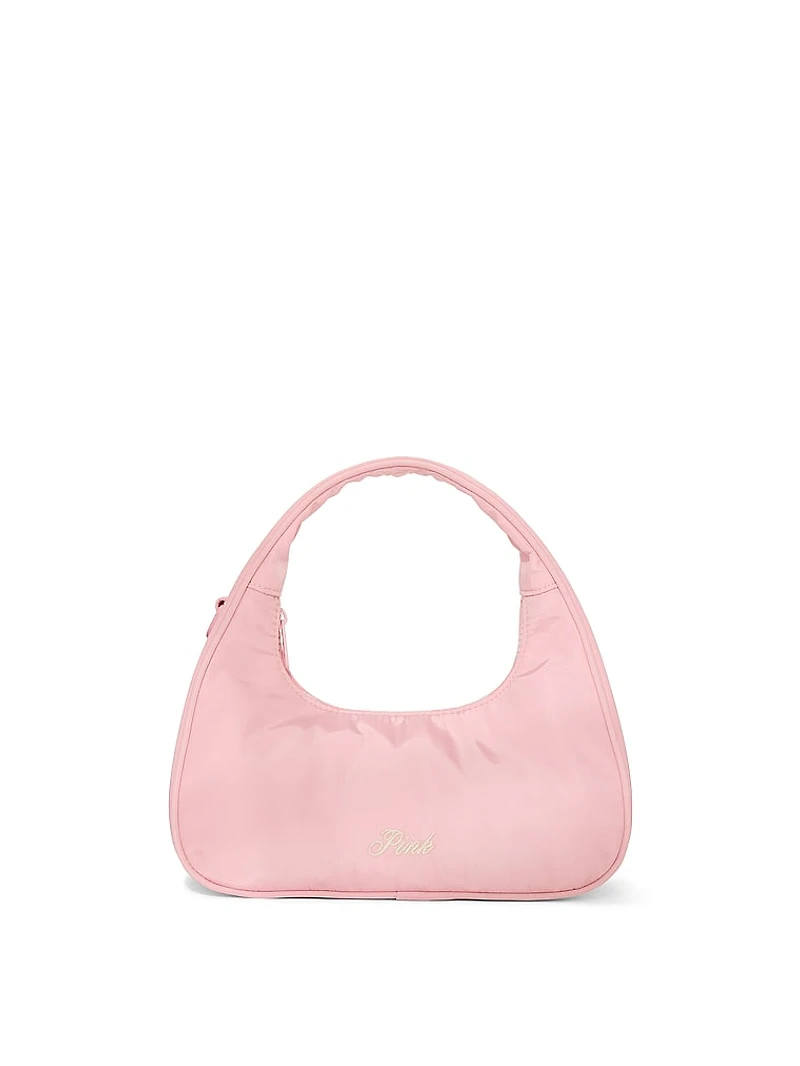 Nylon Mini Hobo Bag