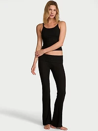 SoSoft™ Modal Wide-Rib Tank & Foldover Pants Set