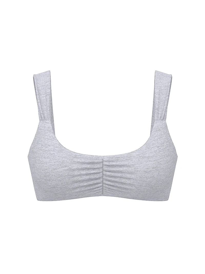 All-Day Cotton™ Ruched Bra