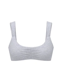 All-Day Cotton™ Ruched Bra