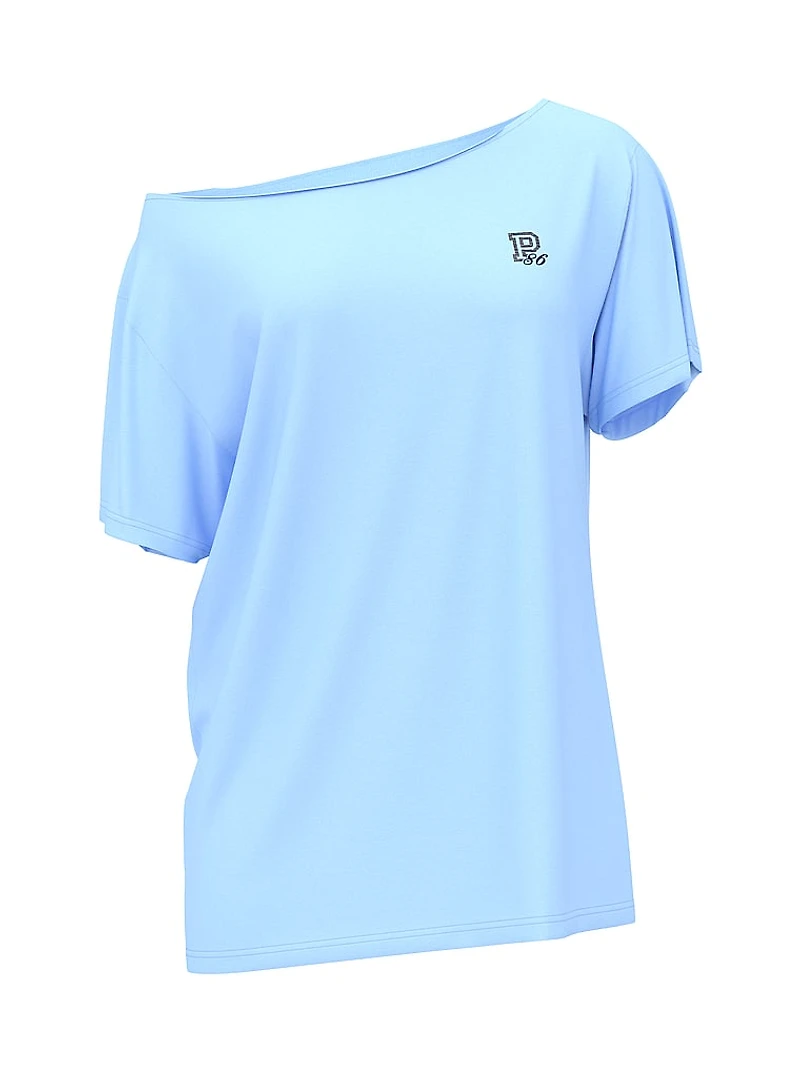 Campus Cotton™ Off-The-Shoulder Tee